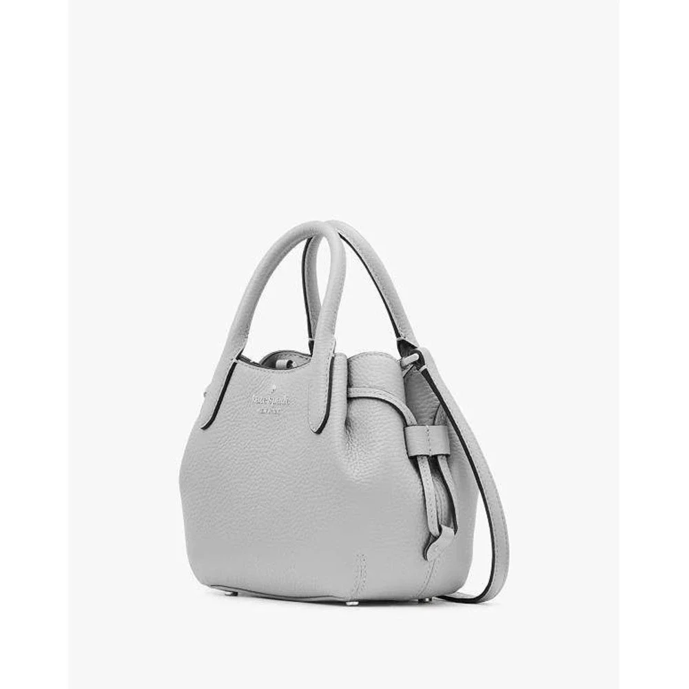 Kate Spade New York Dumplin Mini Satchel Pebble Leather‎ Mountain Grey KI859